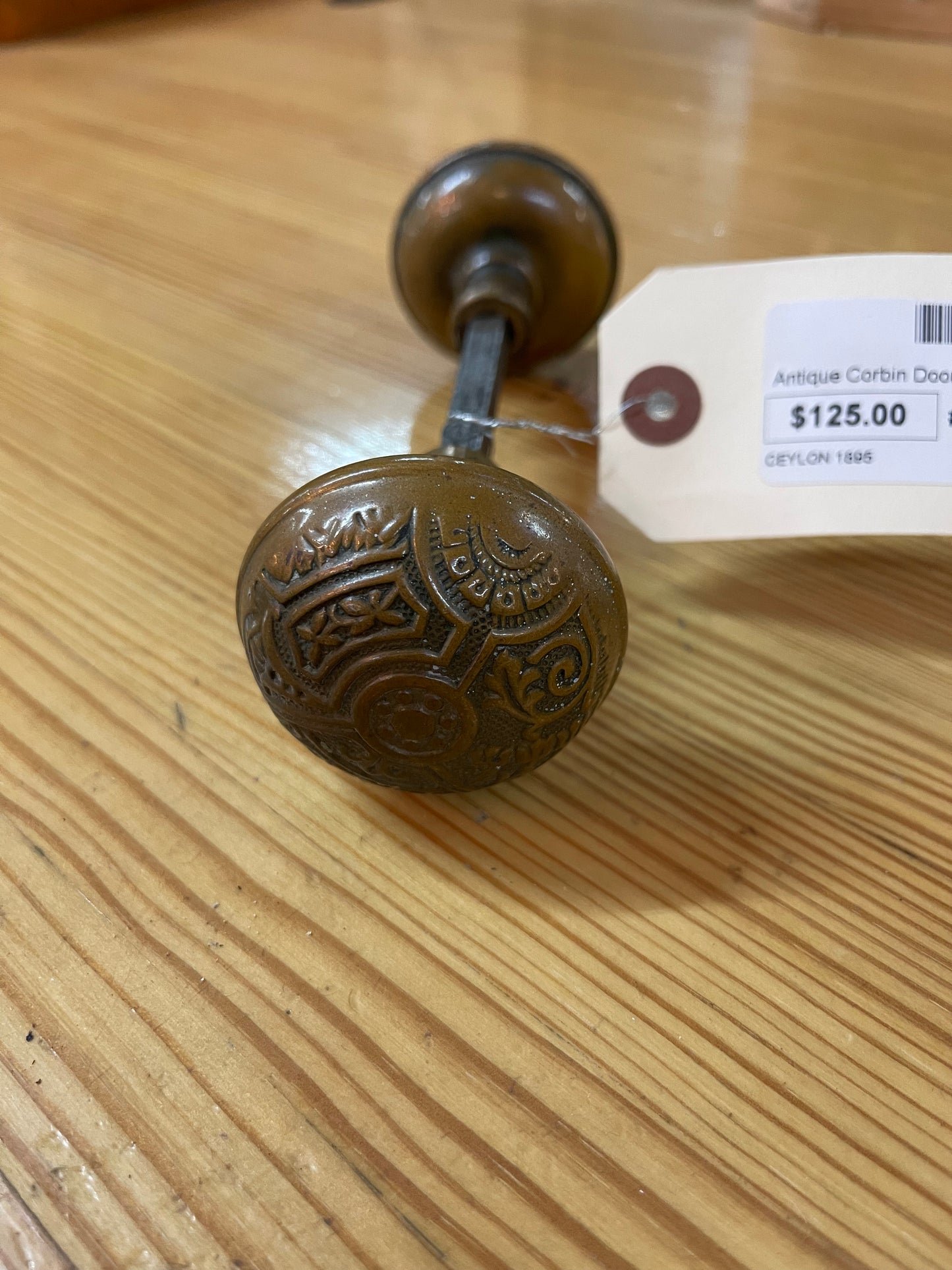 Antique Corbin Door Knob Set