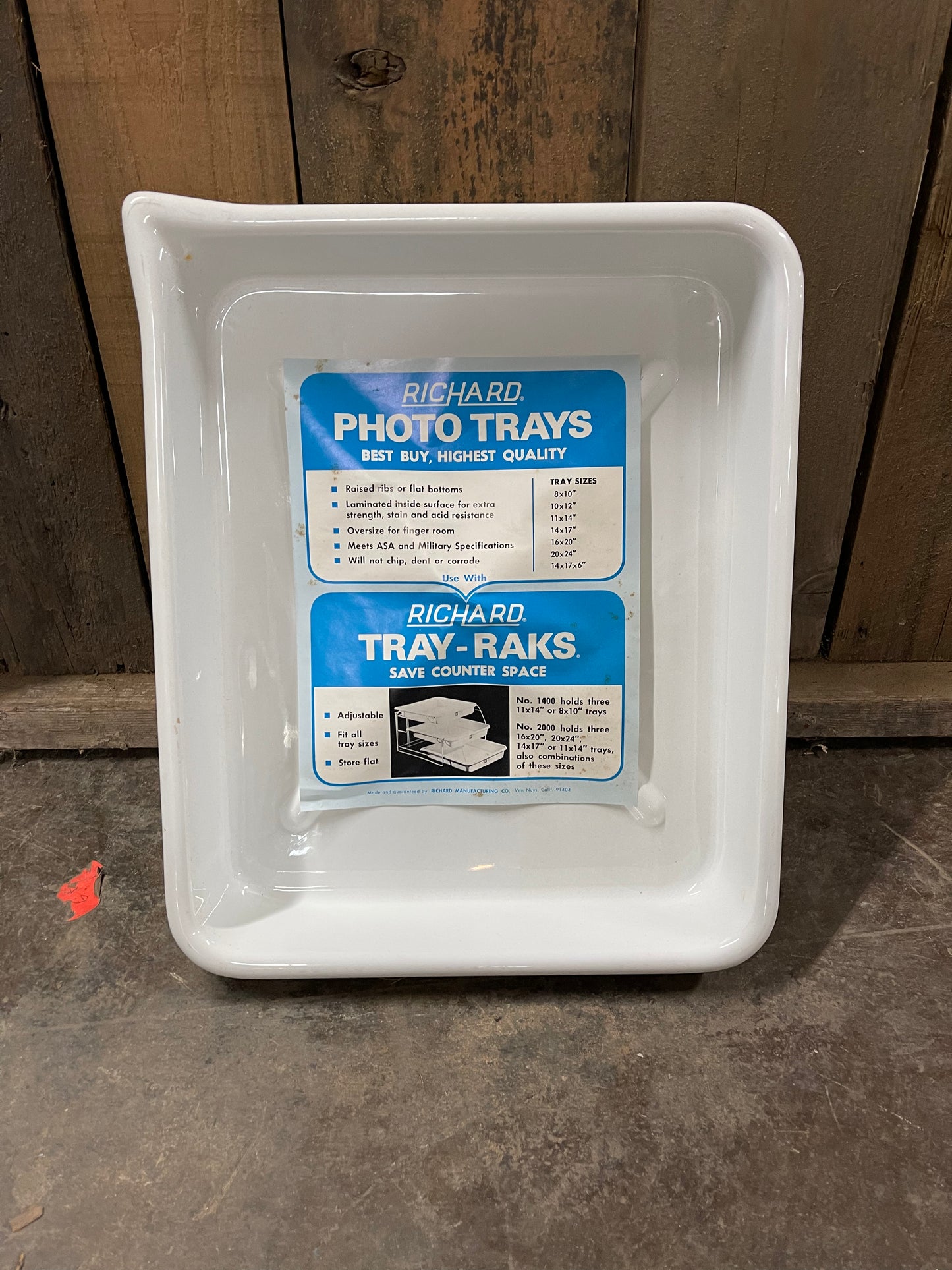 Vintage Richard Photo Trays