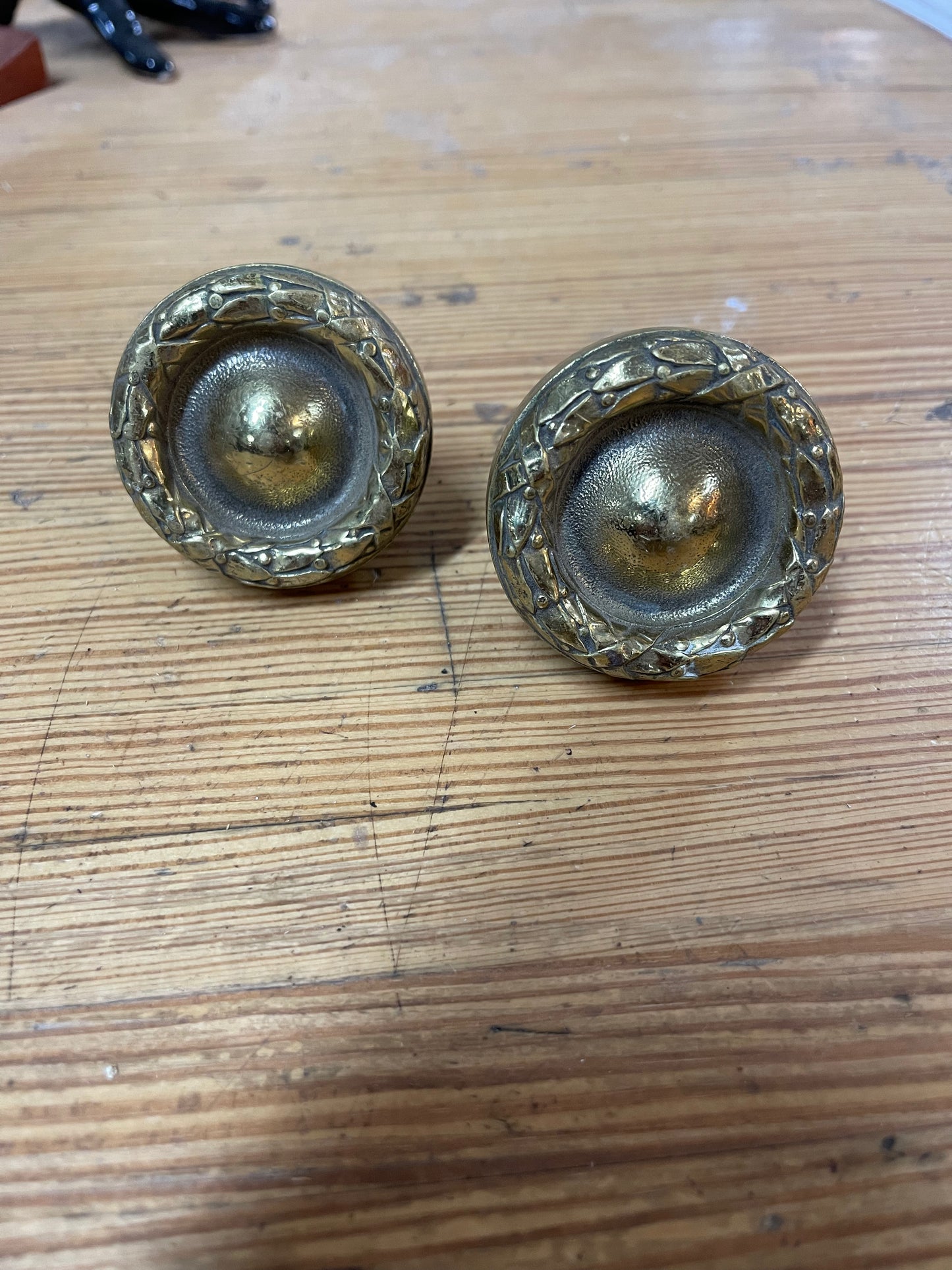 Antique Brass Chicago Door Knob