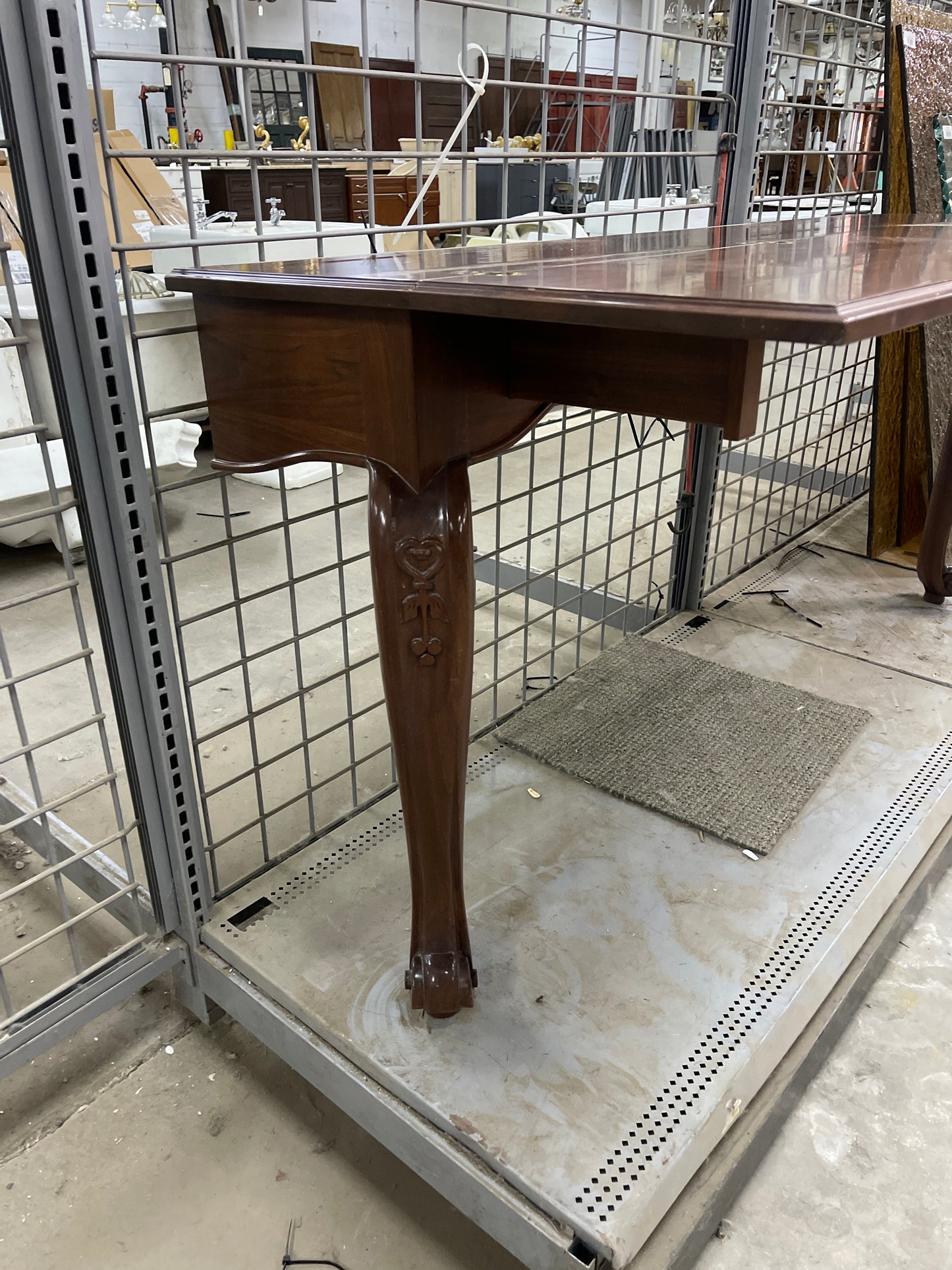 Mahogany Console Table