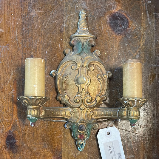 Antique Painted Sconce