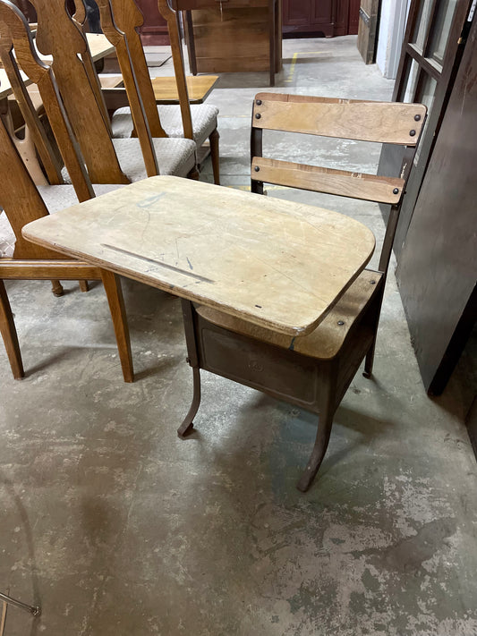 Vintage School Desk