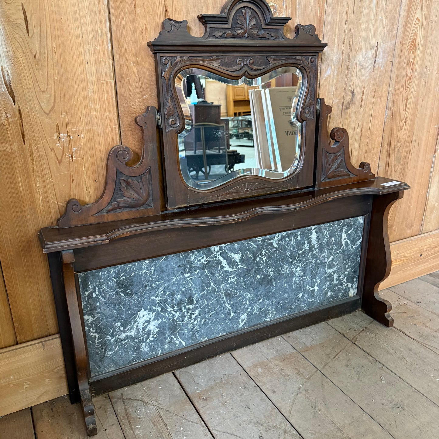 Antique Decorative Washstand Top