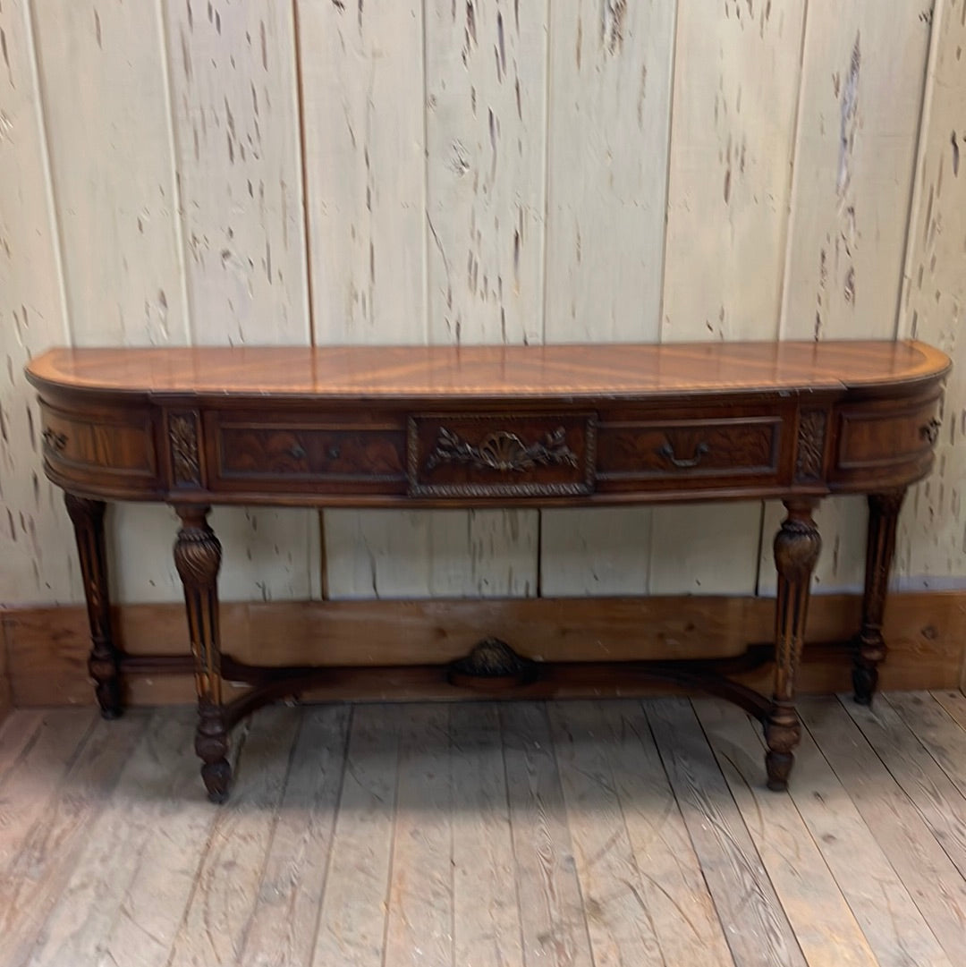 Antique Carved Rosewood Sideboard