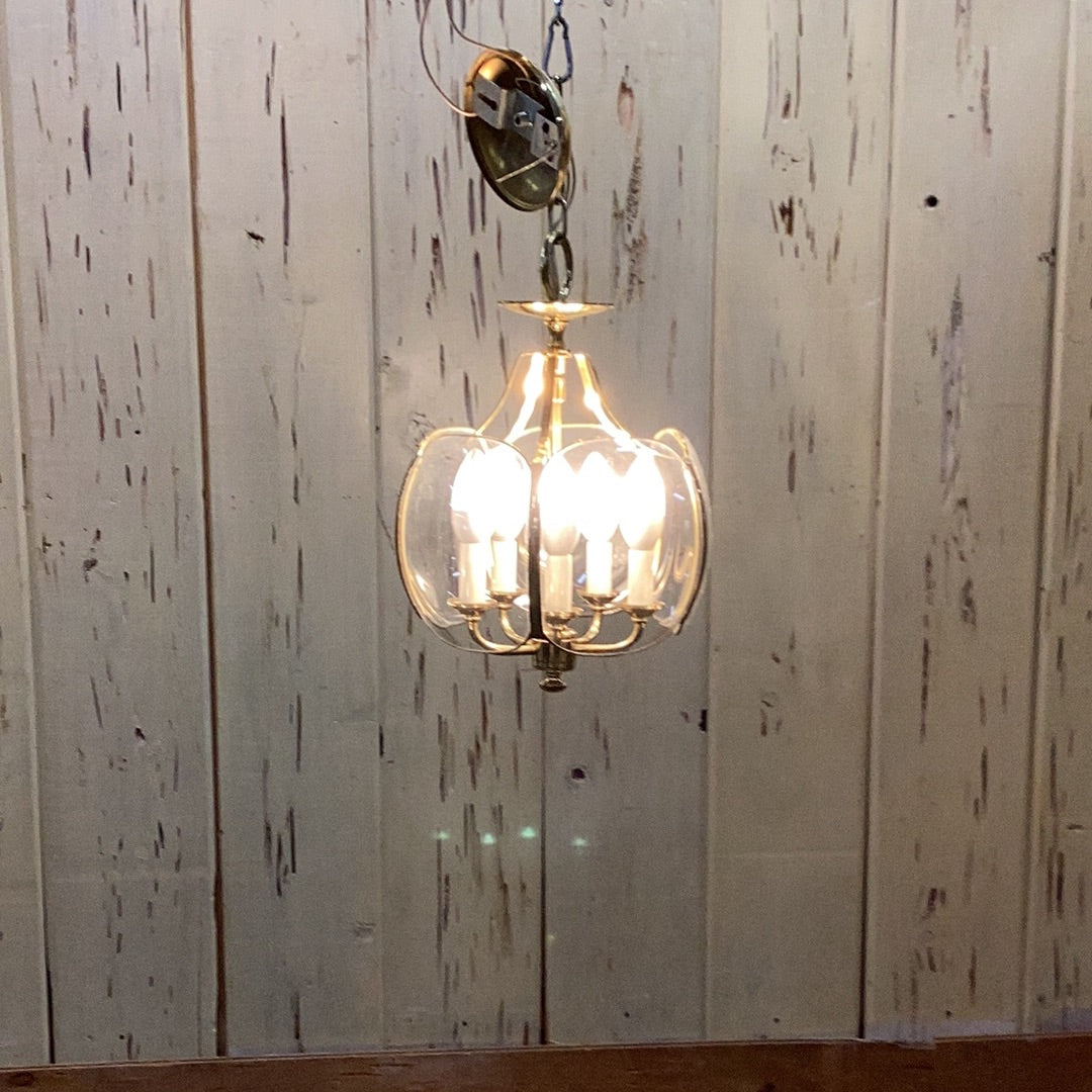 Vintage 5-Light Foyer Fixture