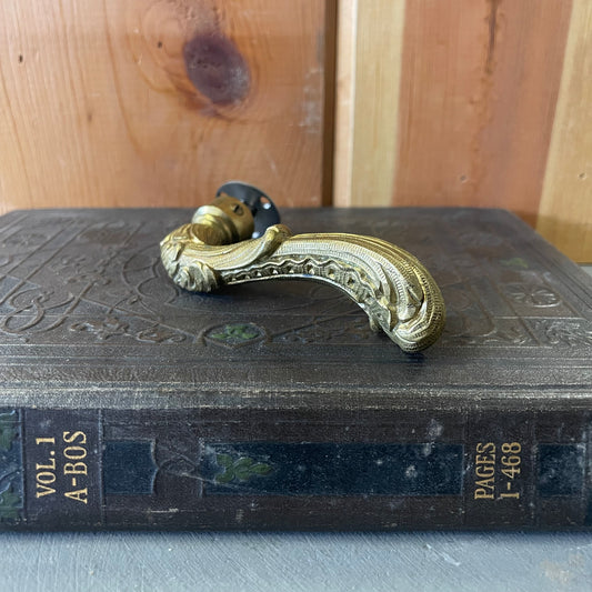 Antique Brass Door Lever