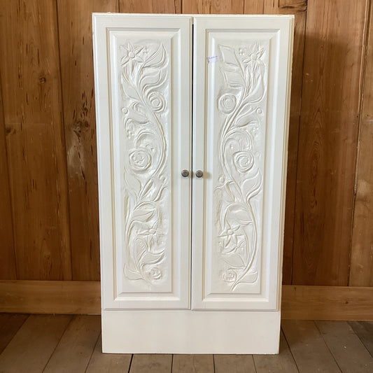 Carved Face Storage Cabinet