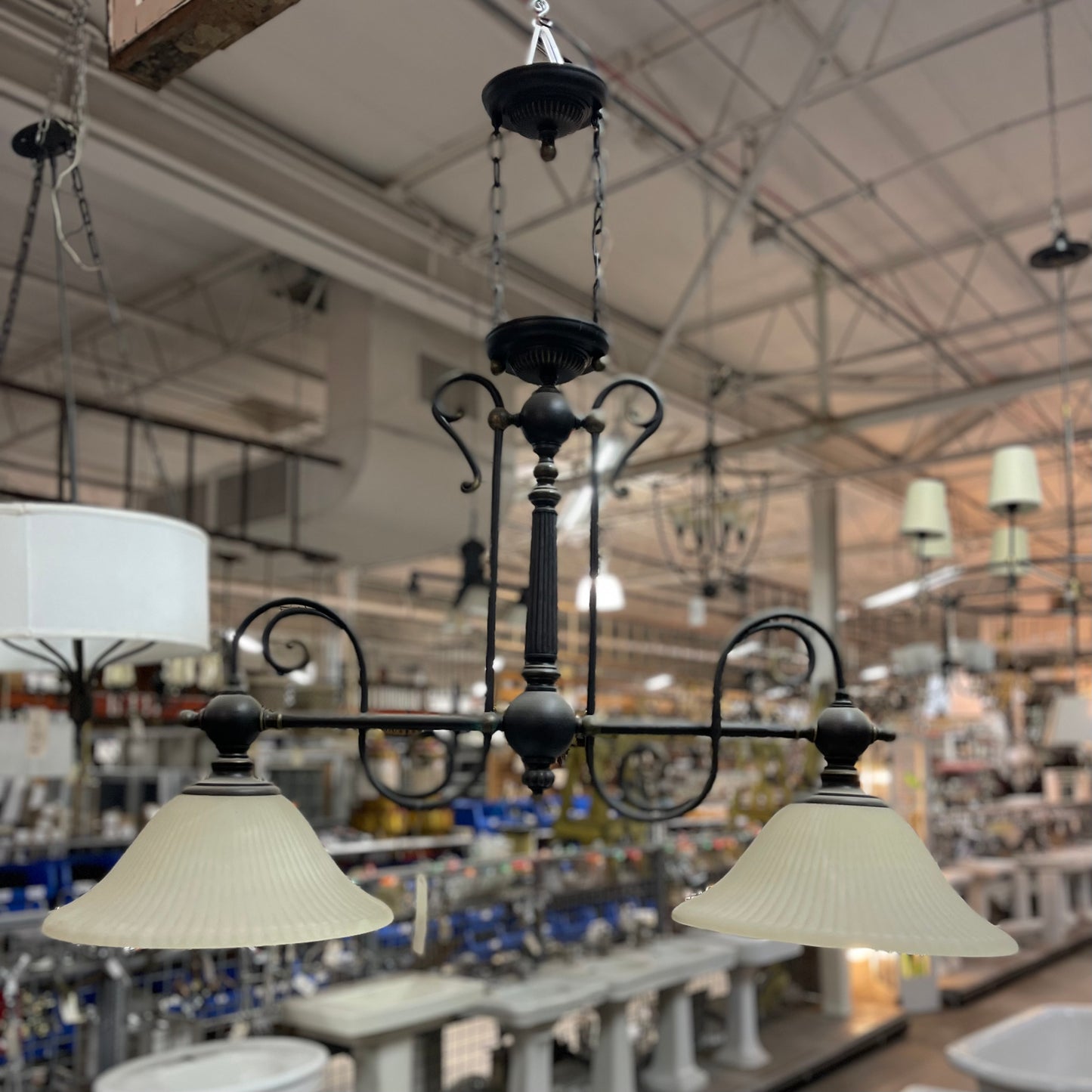 2 Bulb Pendant Light