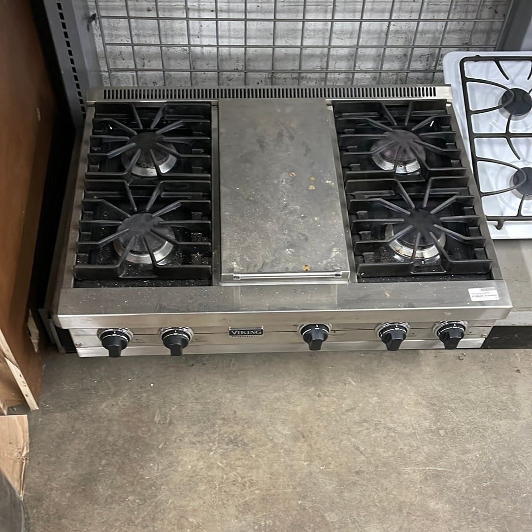 Viking 4 Burner Gas Range Top