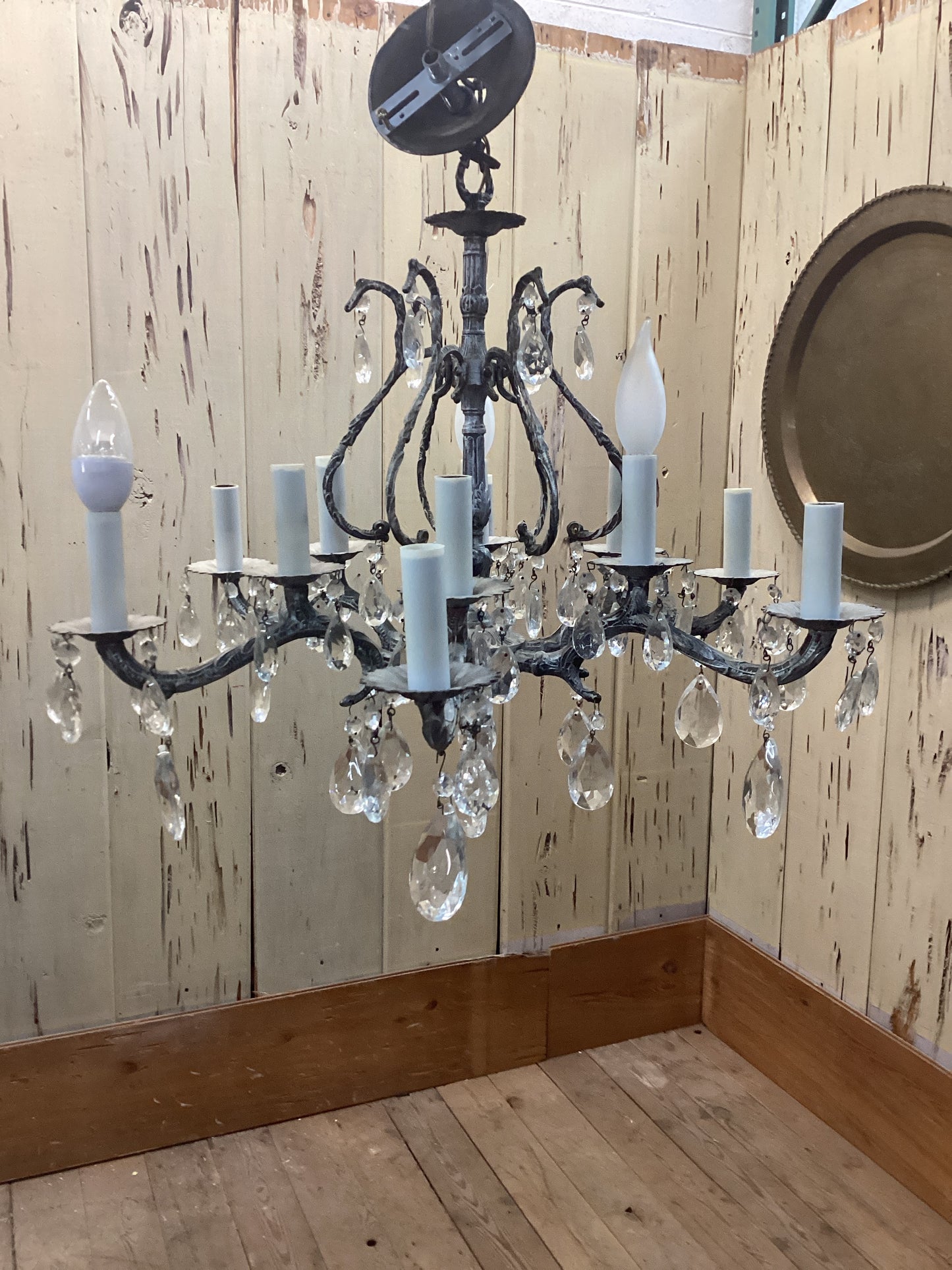 12-Lite Chandelier