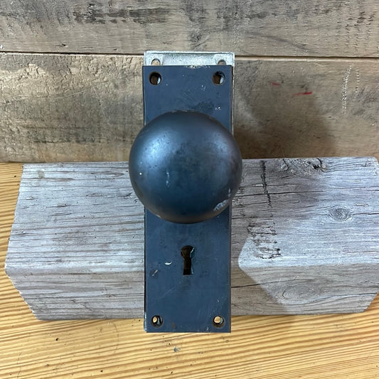 Antique Steel Door Knob Set