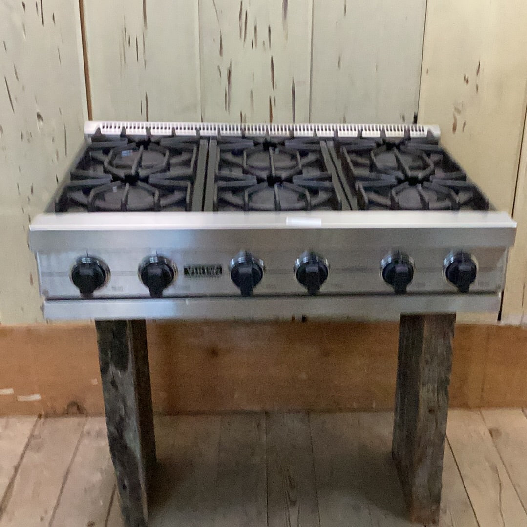 Viking Six Burner Range Top