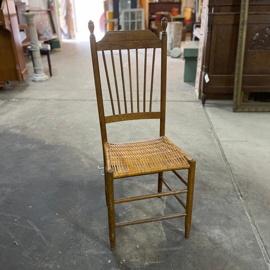 Antique High Back Dining Chair