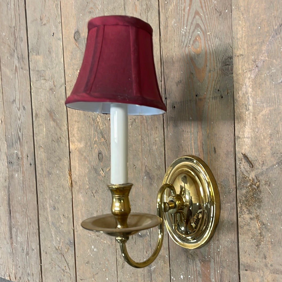 Vintage Brass Sconce