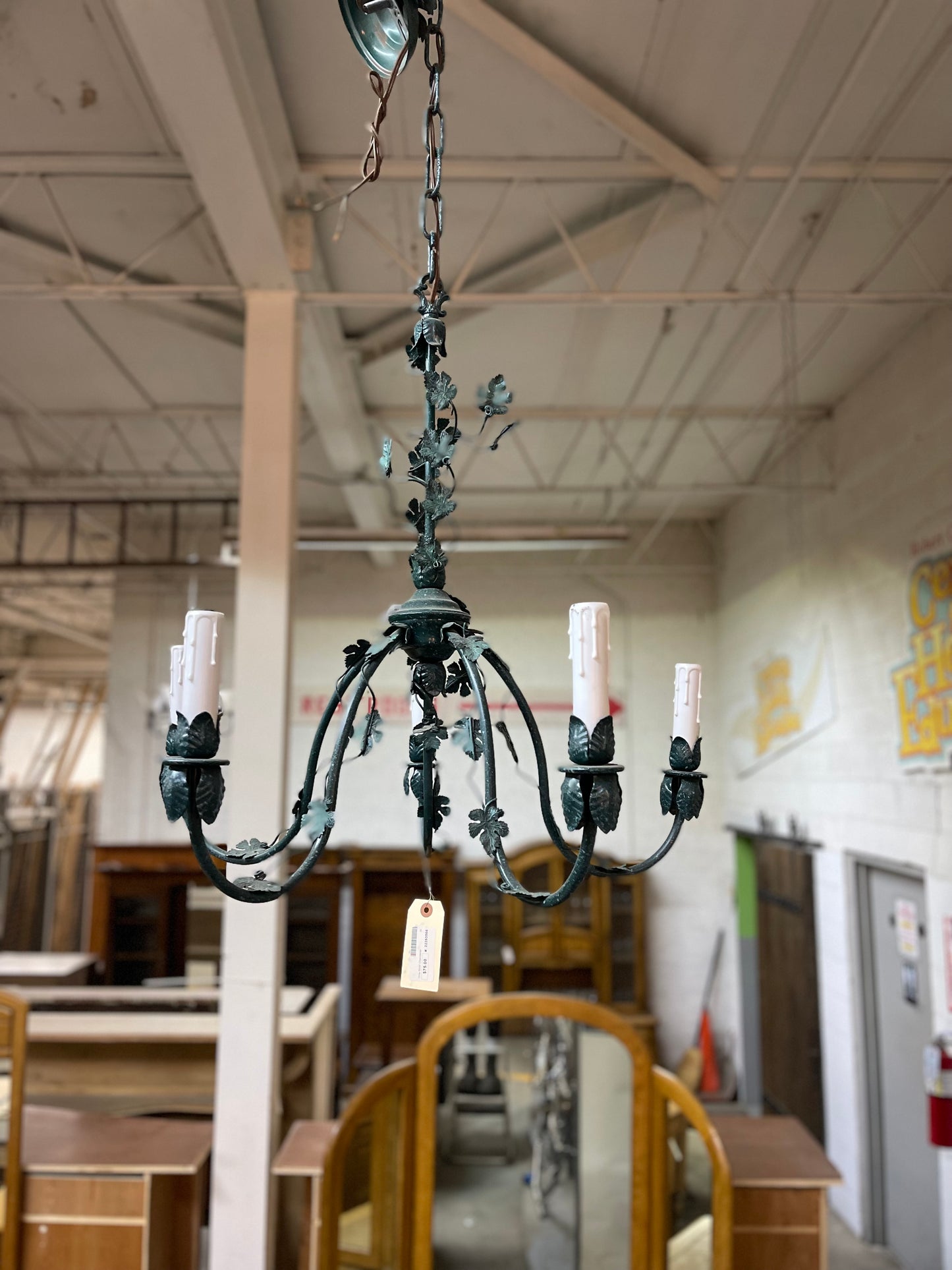 Vine Motif Chandelier