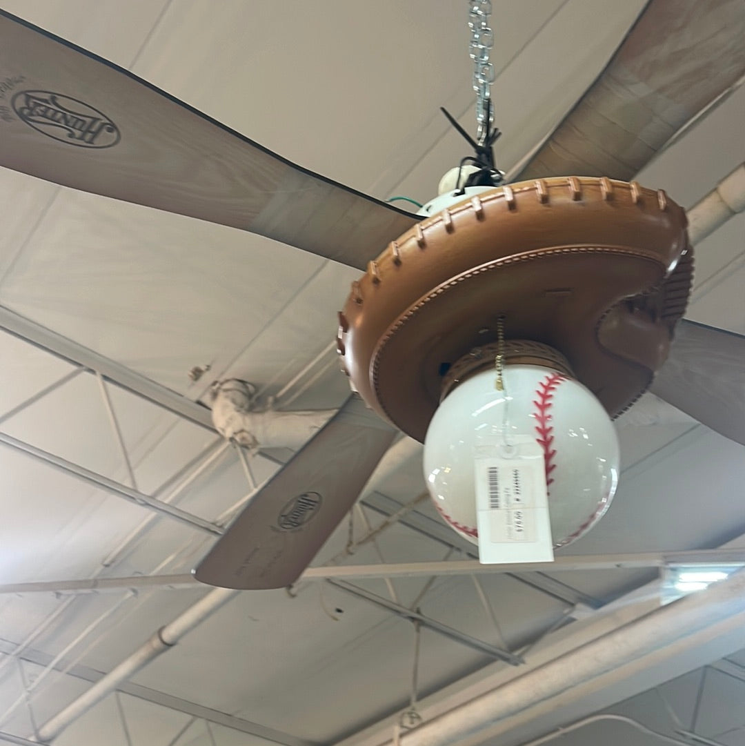 Hunter Baseball Ceiling Fan