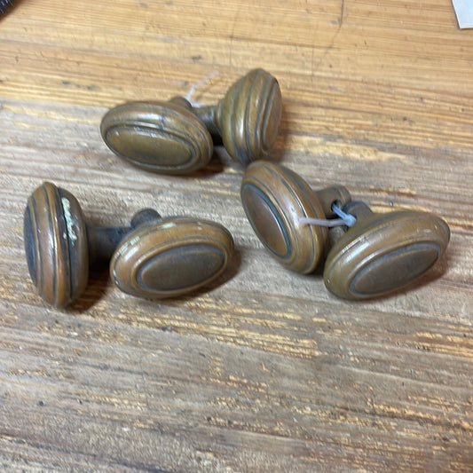 Oval Door Knob Set