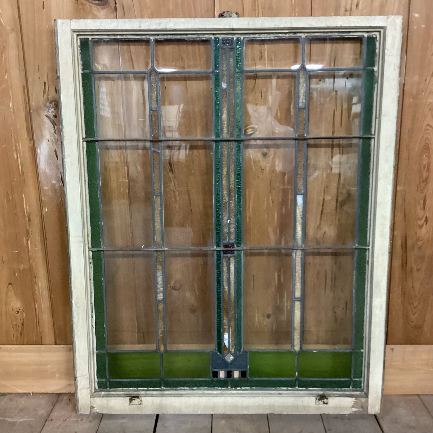 Antique Stained Glass Window