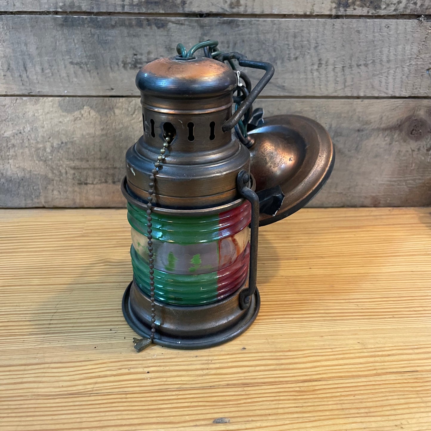 Antique Nautical Electric Lantern