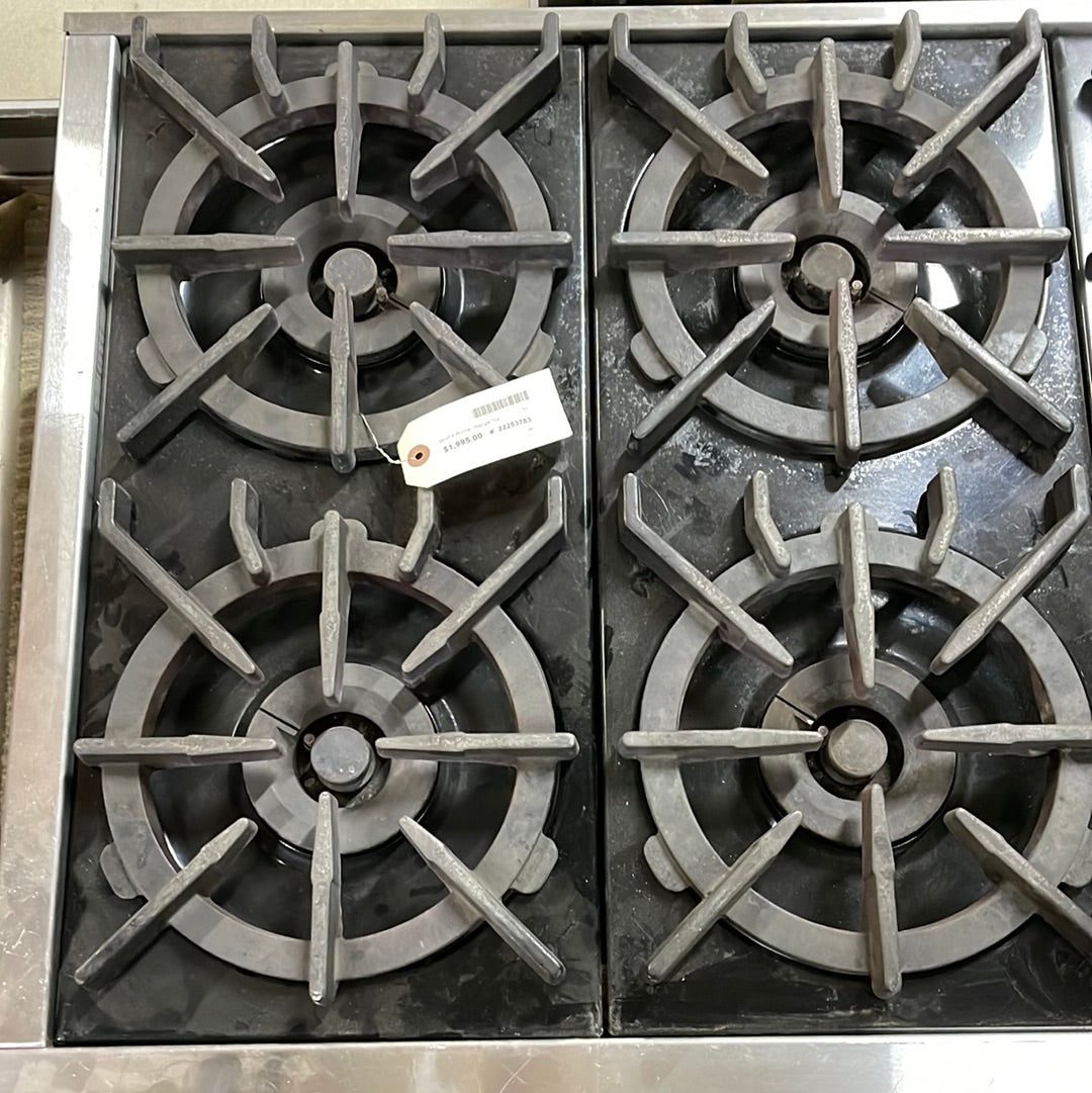 Wolf 6 Burner Range Cooktop 36"