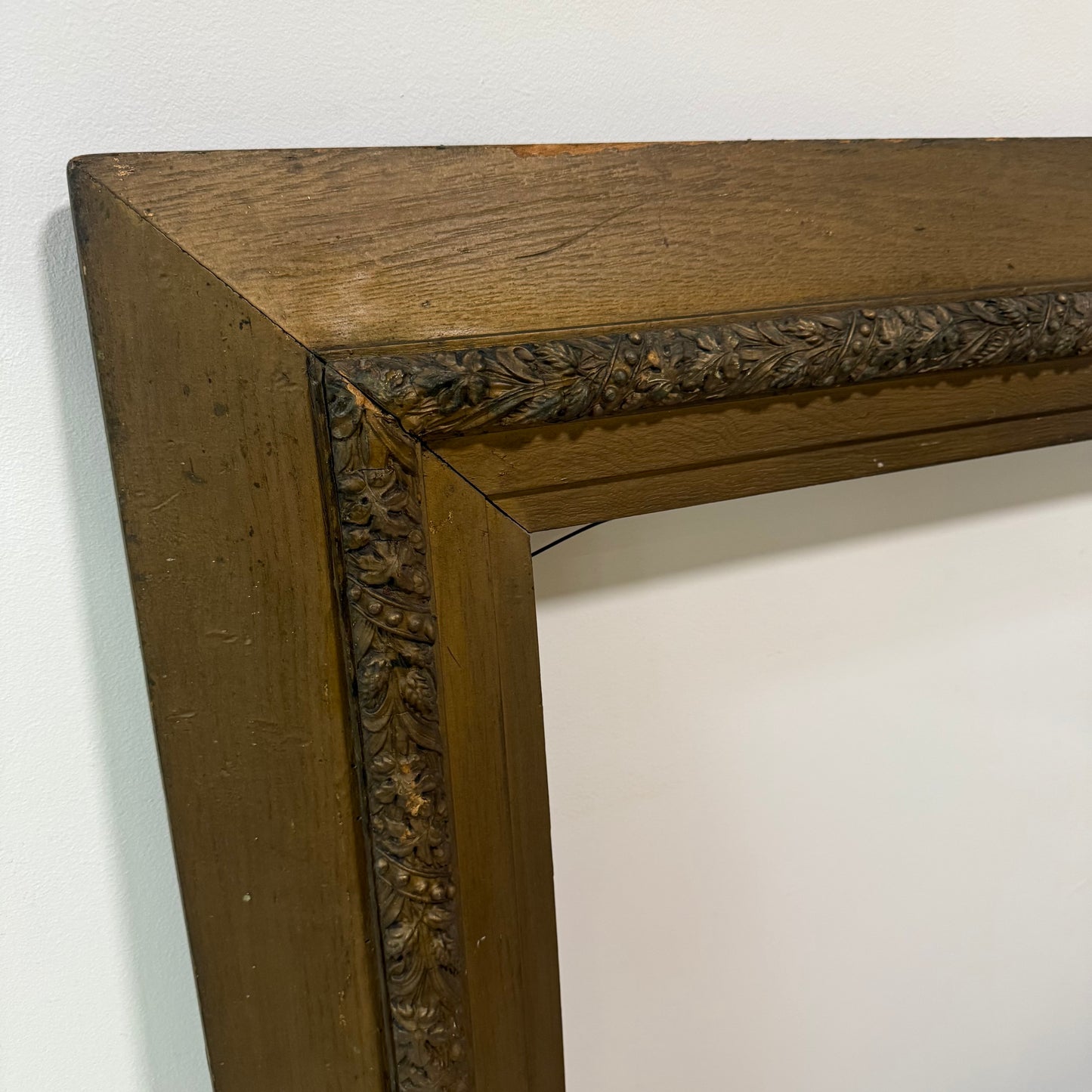 Antique Gilded Oak Frame