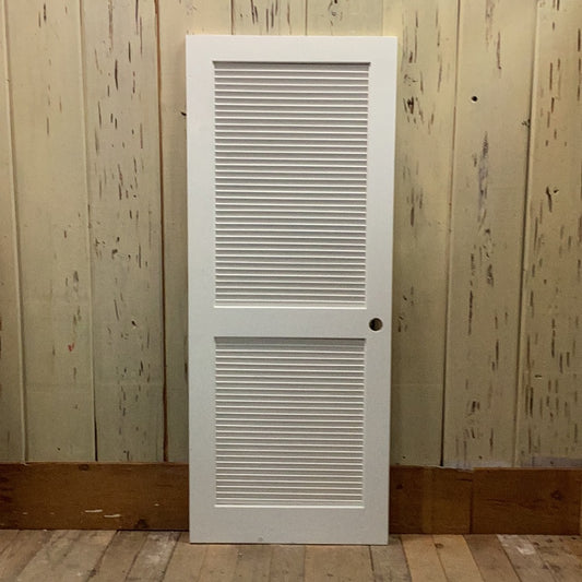 Two Louvered Panel Interior Door