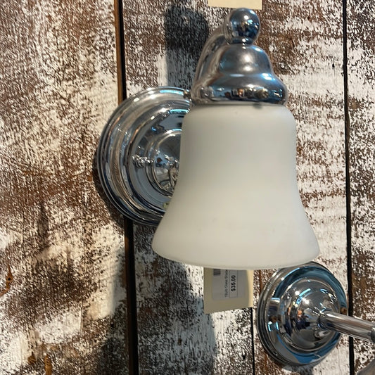 1Bulb Glass Shade Sconce