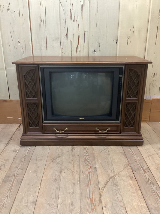 Vintage Console Television
