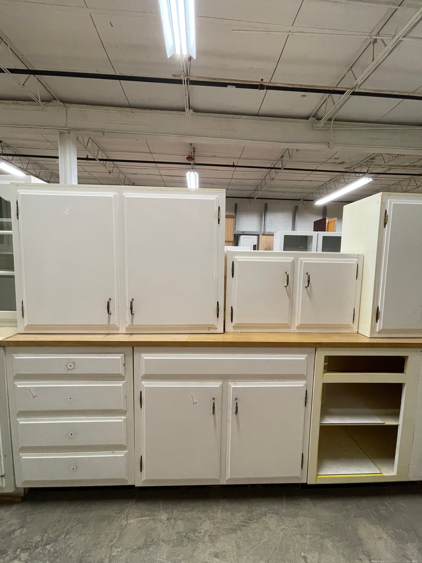 Mahogany Kitchen Cabinet Set – Reuse Depot, Inc.