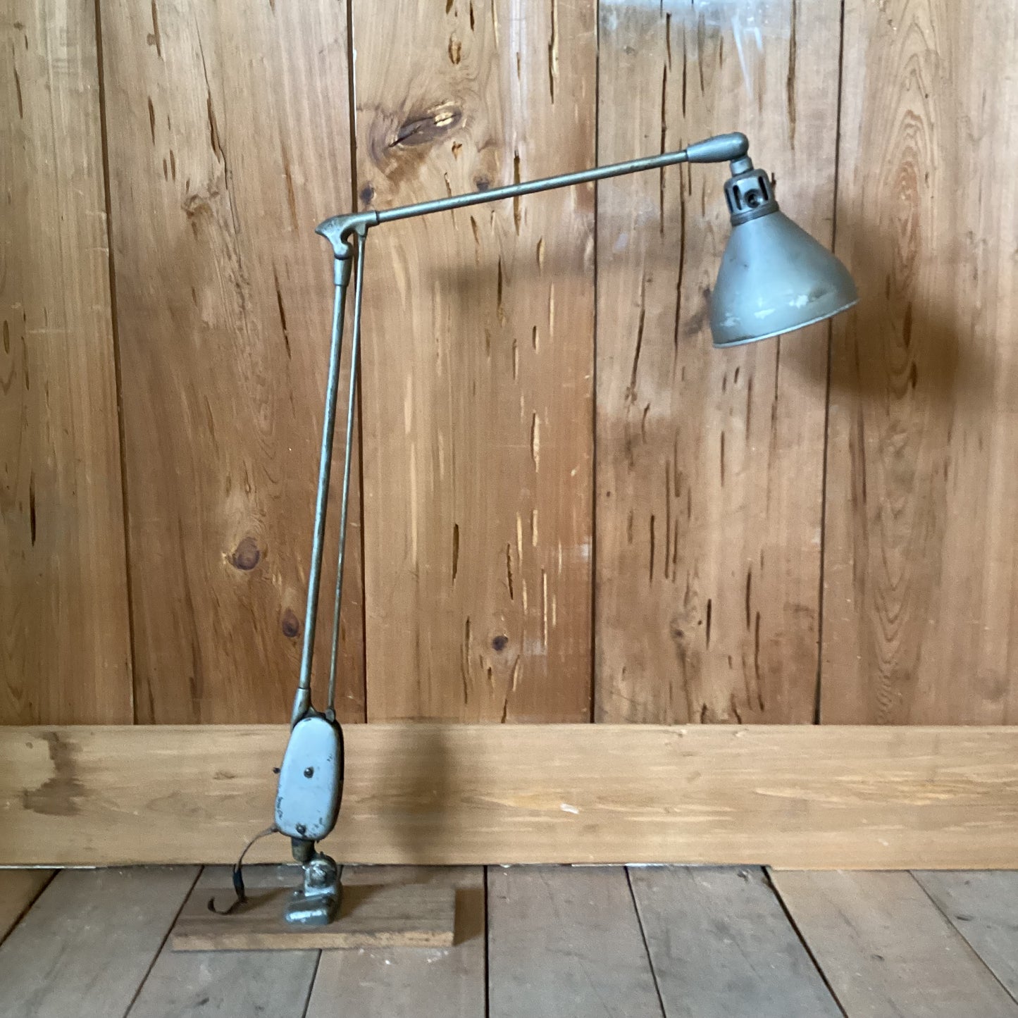 Vintage Drafting Light Fixture