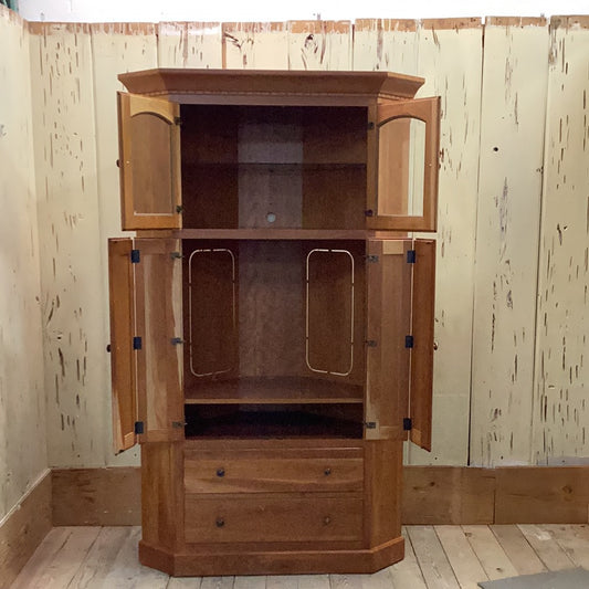 Cherry Corner Hutch