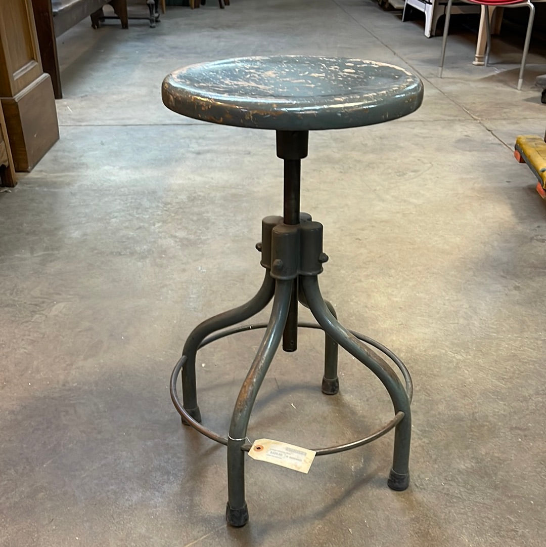 Vintage Industrial Stool Reuse Depot Inc