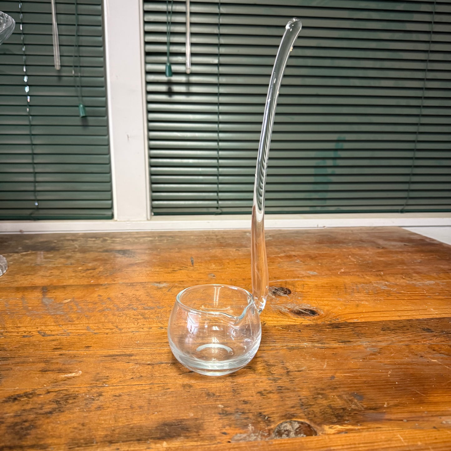 Vintage Blown Glass Ladle