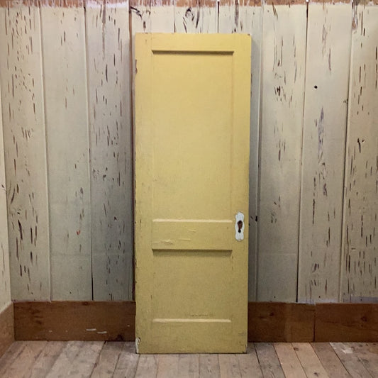 Two Panel Interior Door With Mortise