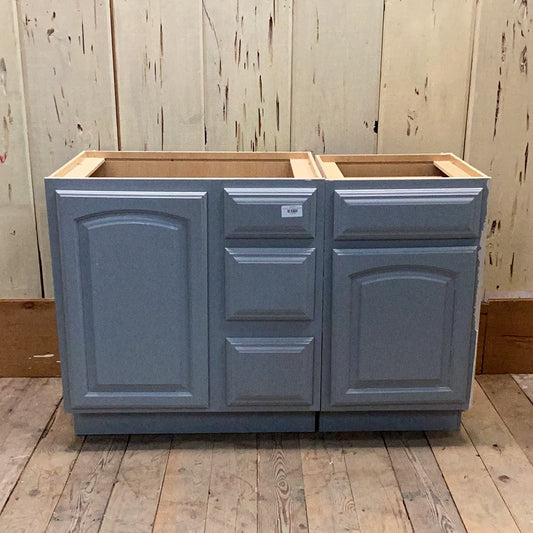 Two Piece Vanity Base Cabinet Set