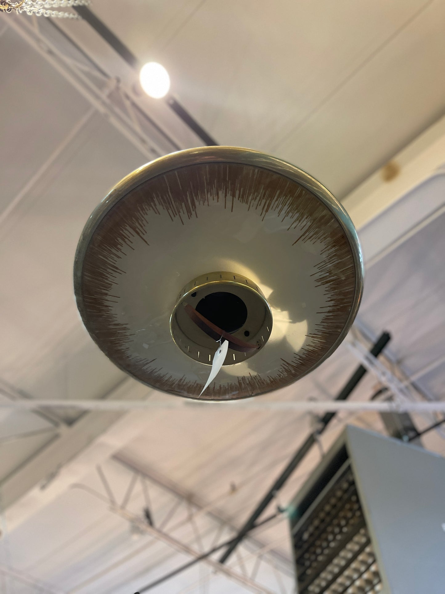 Mid-Century UFO Ceiling Light