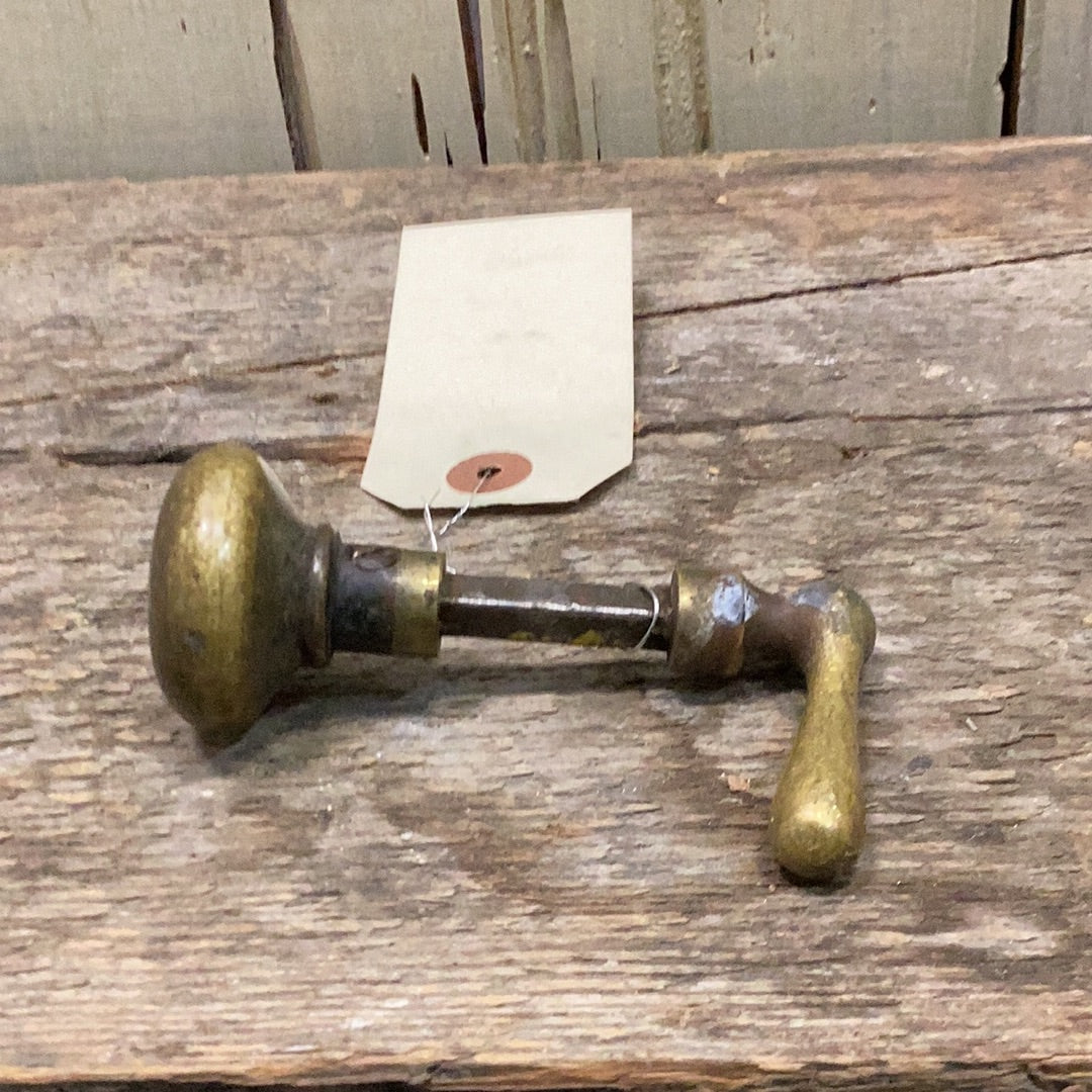 Antique Screen Doorknob Set