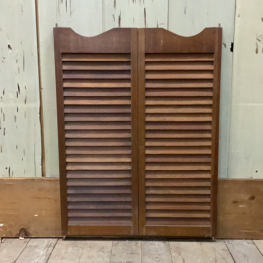 Louvered Saloon Door