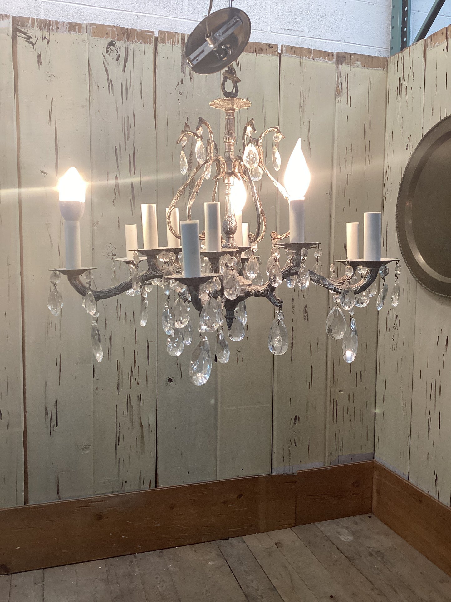 12-Lite Chandelier