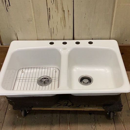 Double Basin Kitchen Sink