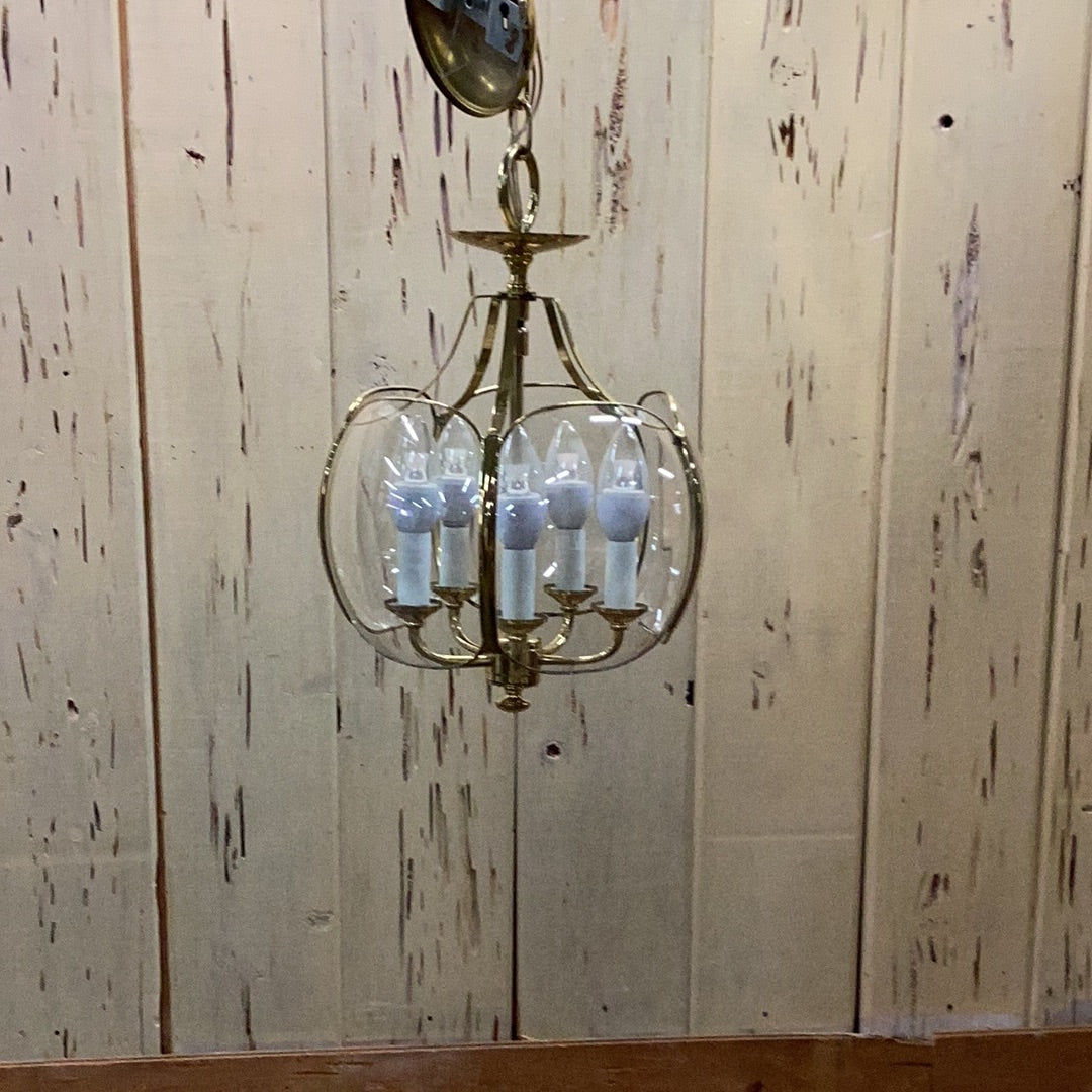 Vintage 5-Light Foyer Fixture