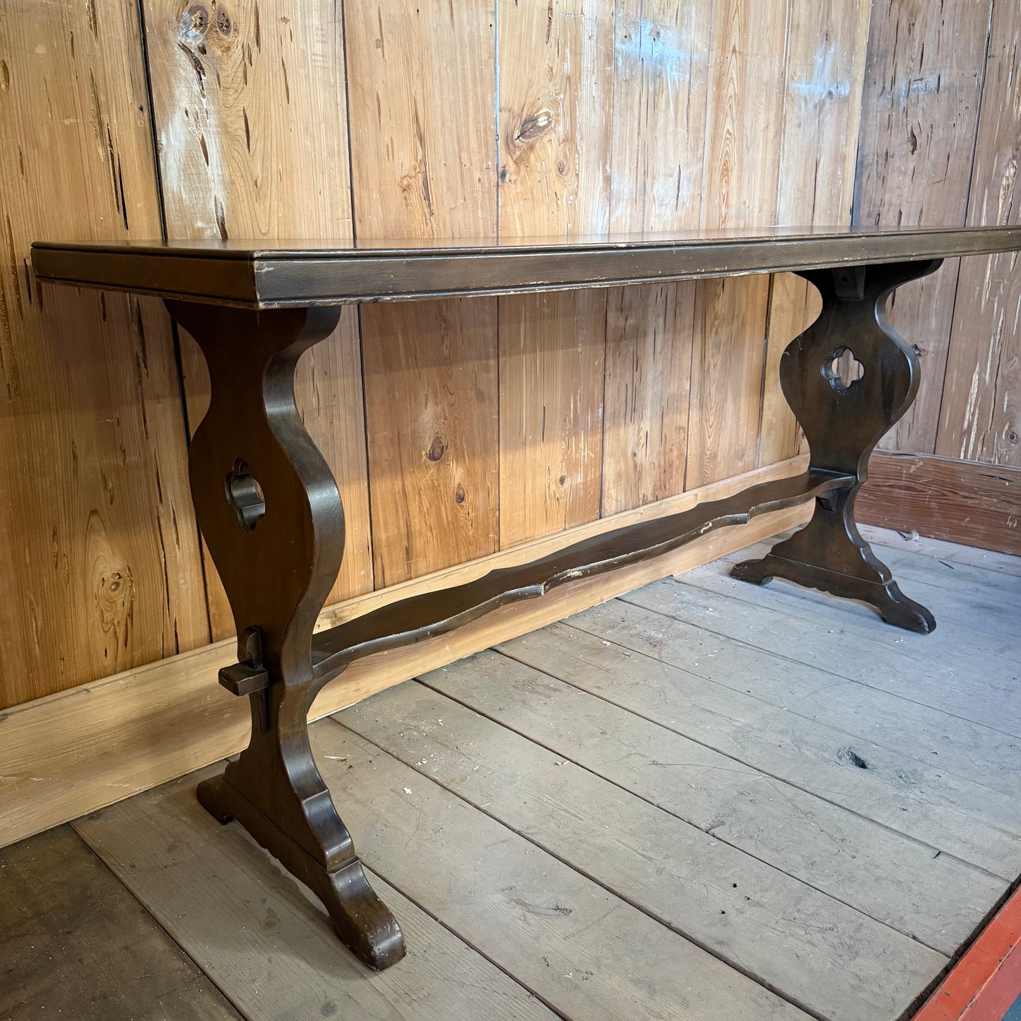 Antique Trestle Table