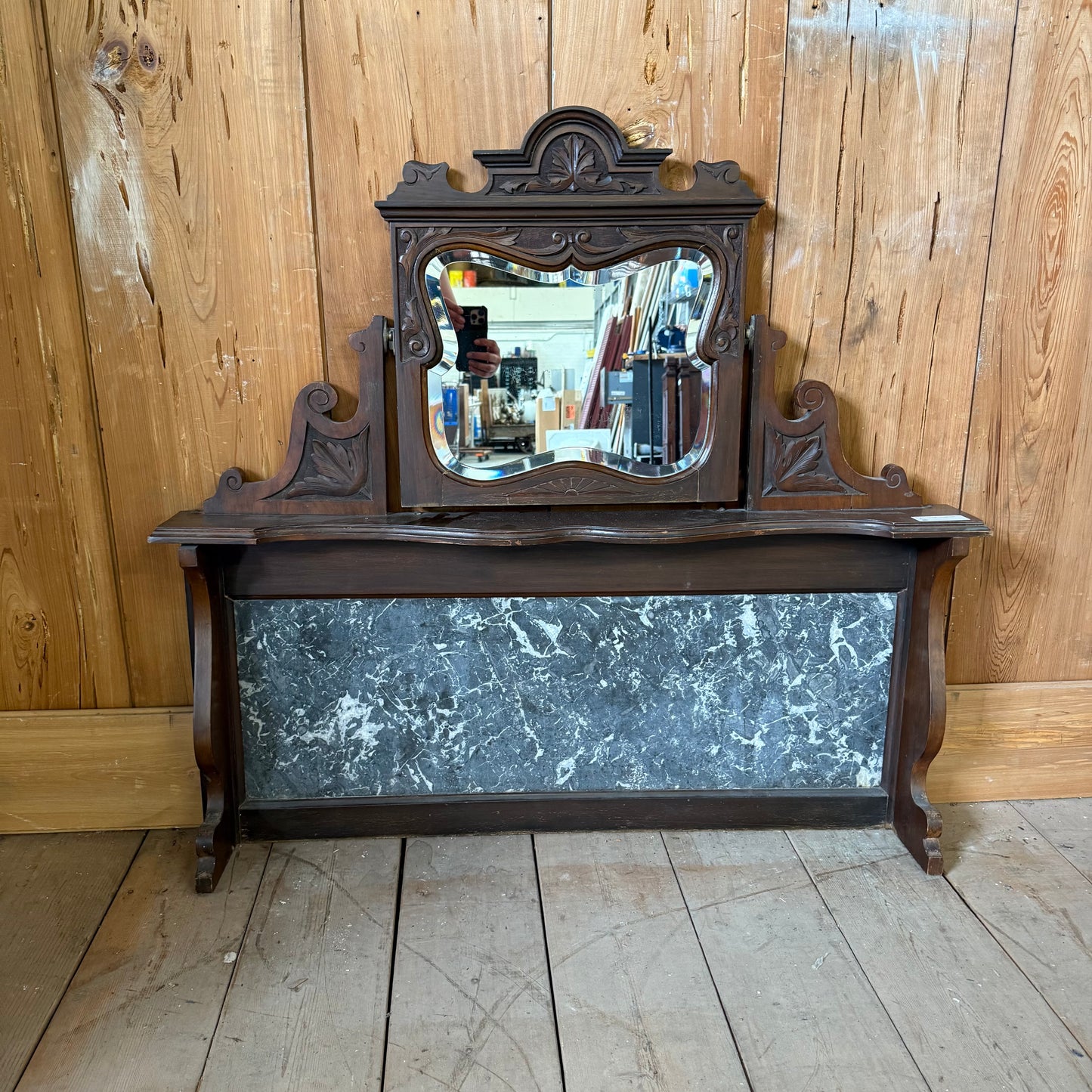 Antique Decorative Washstand Top