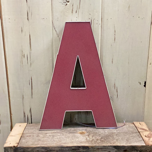 Outdoor Sign Letter A