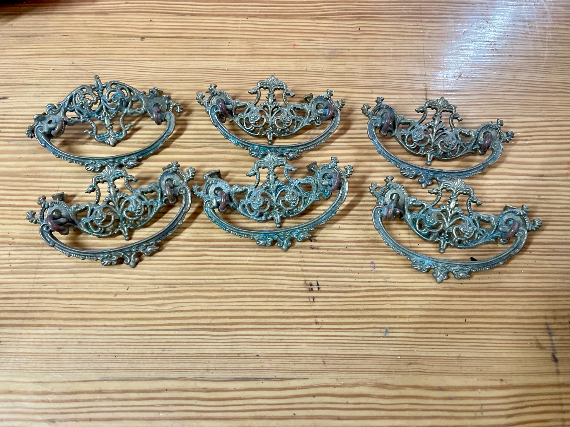  Antique Drawer Pulls