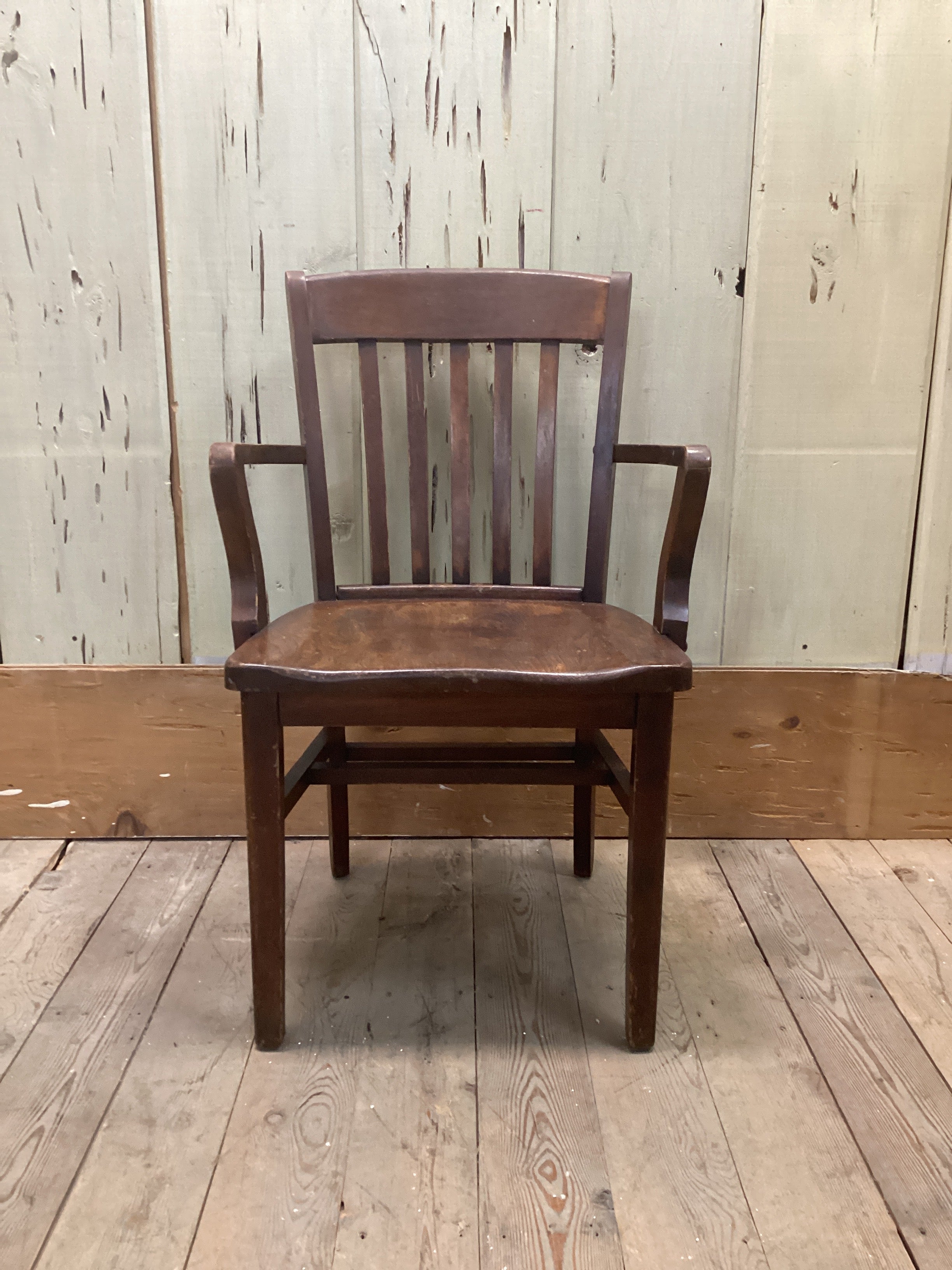 Vintage chair wood sale