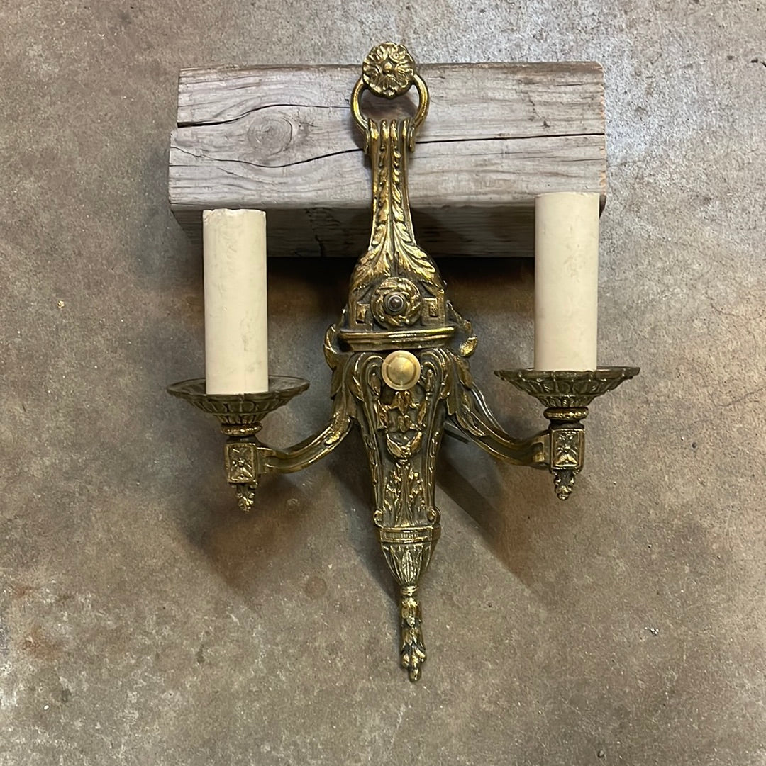 Antique Brass Sconce