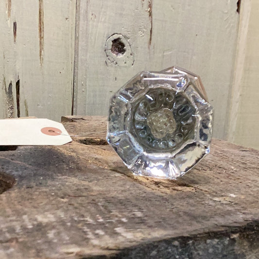 Vintage Glass Doorknob Set