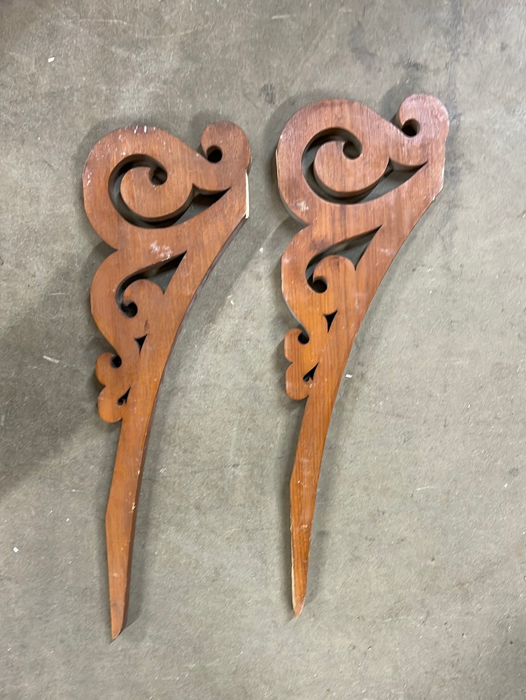Carved Wood Corbel