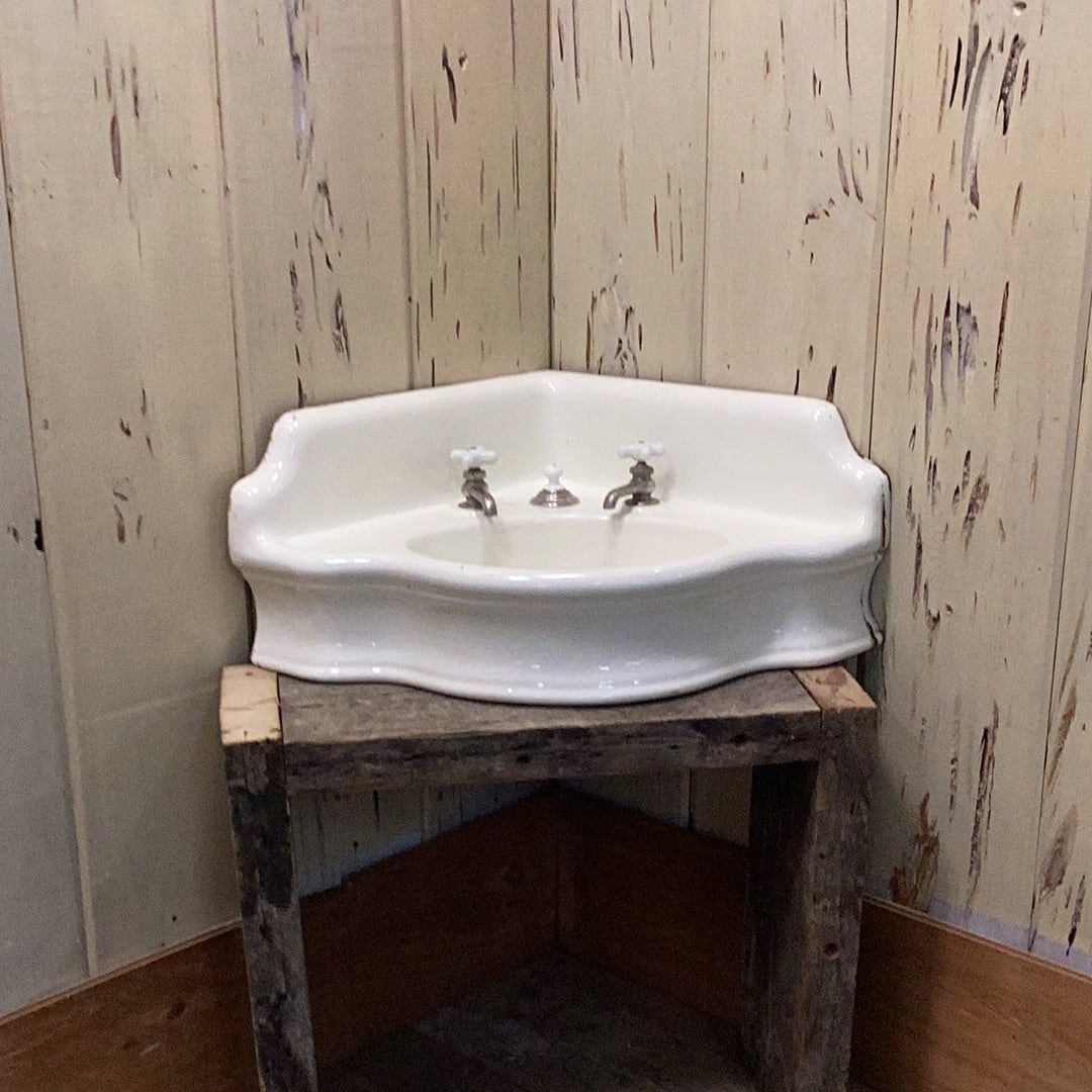 Antique Corner Sink